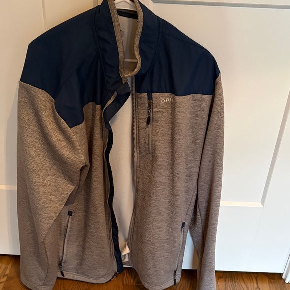 Orvis Other - Orvis Men's Zip-Up Sweater in Gray and Navy